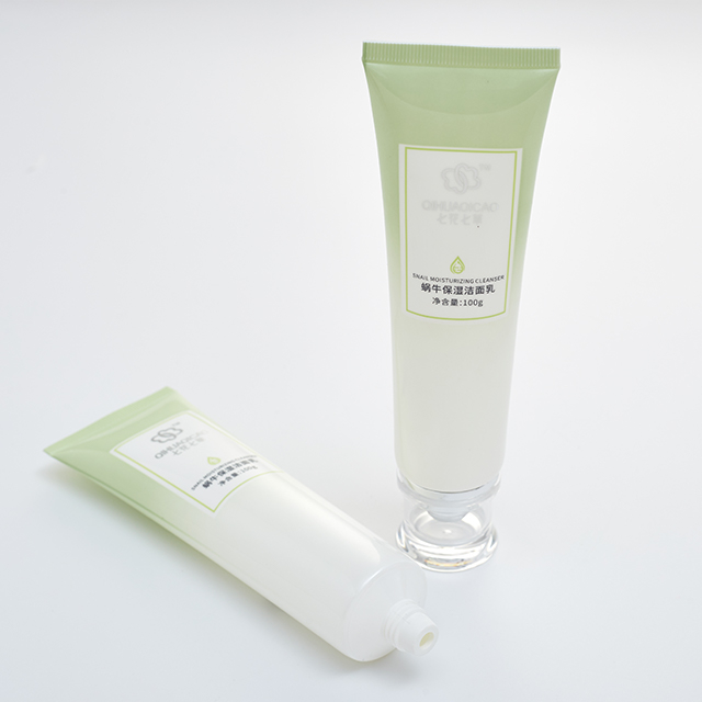 Tùy chỉnh 50g 100g Chăm sóc da rỗng Thu gọn ống mềm mỹ phẩm PE