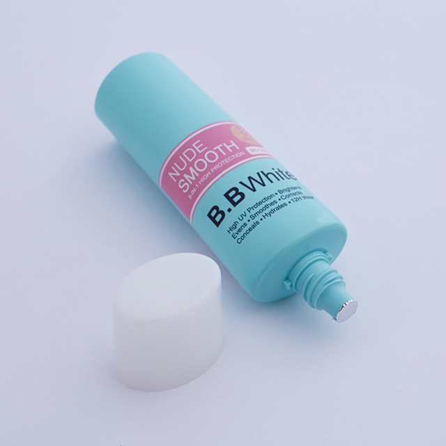 Kem chống nắng mặt rỗng Kem tay bằng nhựa mềm b&oacute;p ống