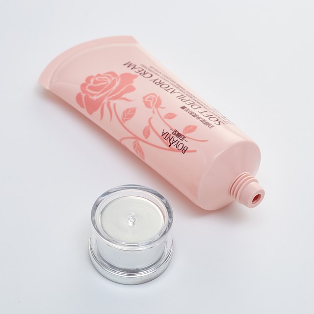 Ống rửa mặt ép PE rỗng có nắp acrylic