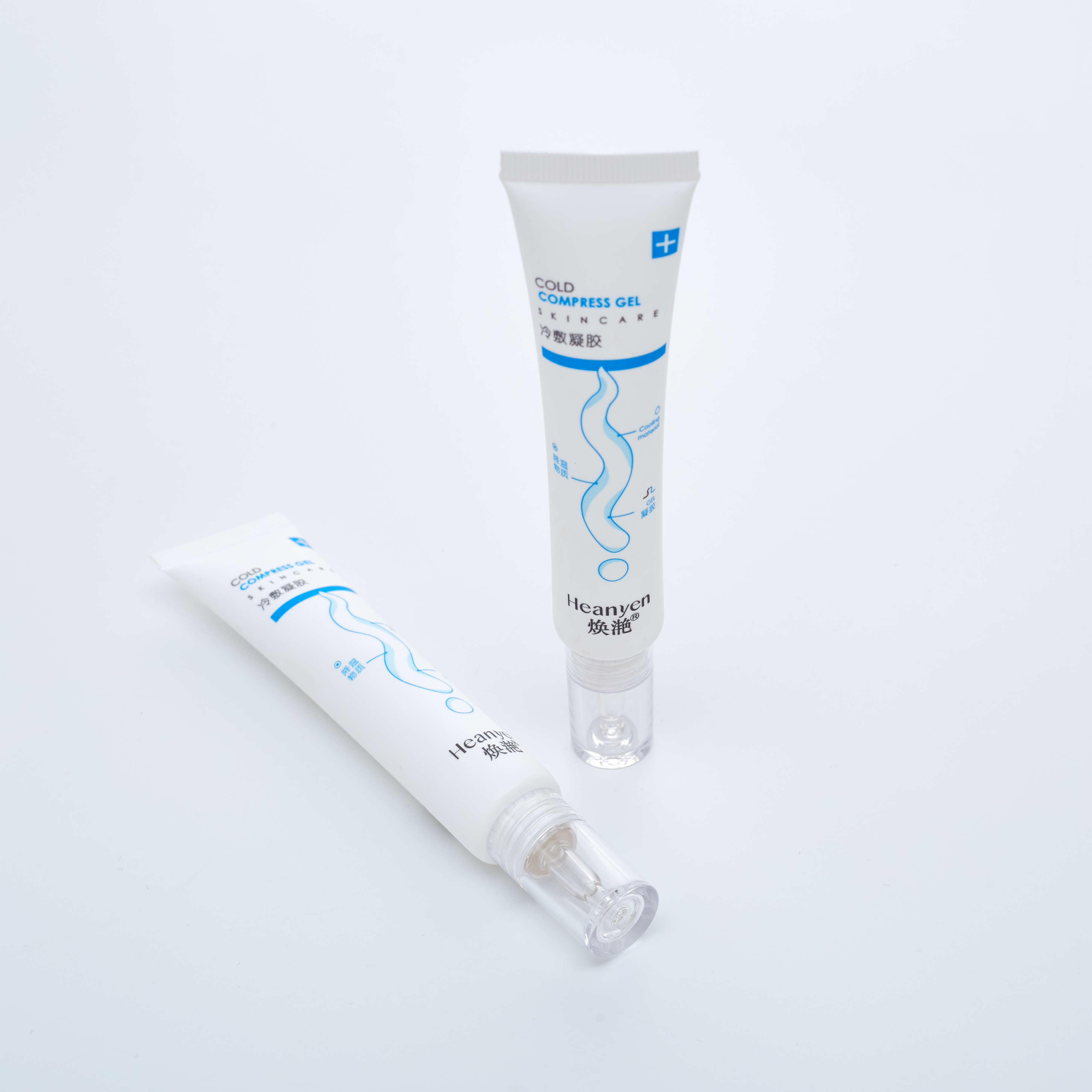 PE Plastic Dropper Top Mỹ phẩm Serum Gel rỗng Ống mềm