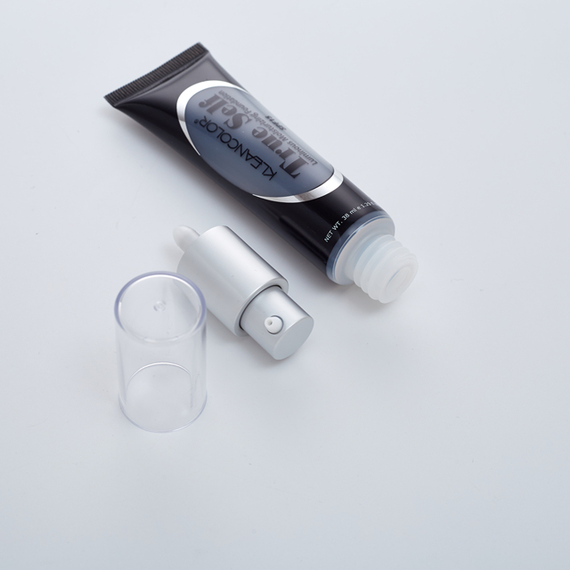 Ống mỹ phẩm Airless Kem l&oacute;t chống nắng Ống nhựa mềm c&oacute; bơm